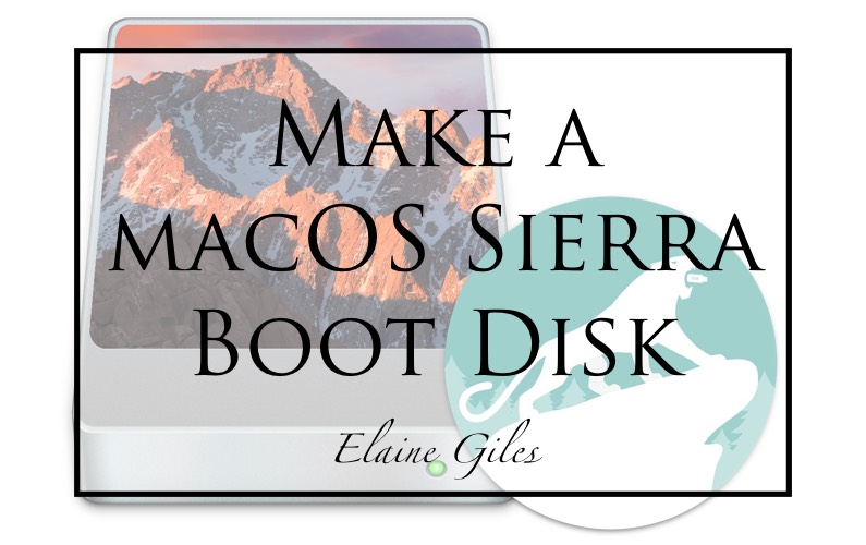 create a boot disk for mac sierra